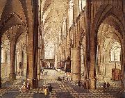 NEEFFS, Pieter the Elder Interior of a Church ag Spain oil painting reproduction